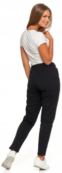 Spodnie dresowe damskie WYGODNE DRESY z bawełny wiązane MORAJ - 3XL