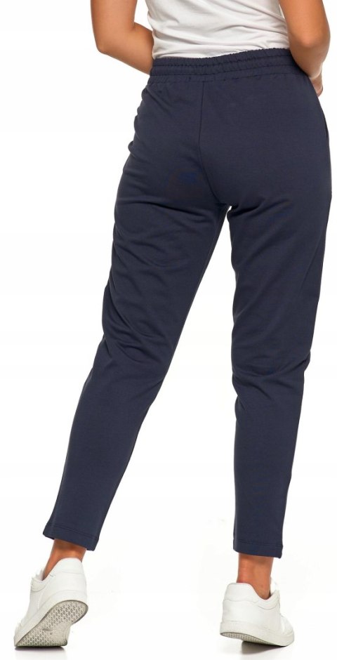 Spodnie dresowe damskie WYGODNE DRESY z bawełny wiązane MORAJ - XXL