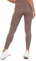 Sportowe legginsy damskie w PRĄŻKI z wysokim stanem MORAJ - S/M