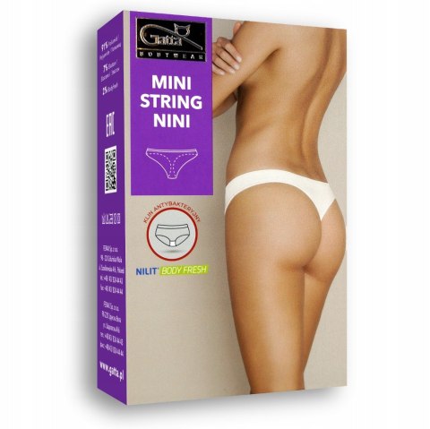 BEZSZWOWE majtki STRINGI damskie GATTA NINI r. M