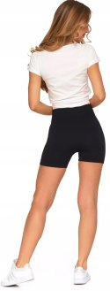 Bezszwowe legginsy KOLARKI damskie z wysokim stanem w prążki MORAJ - L/XL