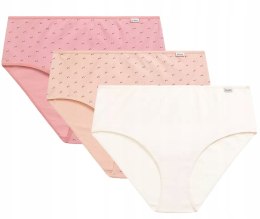 Figi damskie 3 PARY majtki CLASSIC bawełniane ATLANTIC 3LP-221 - XL