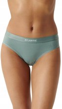 Figi damskie 3 PARY majtki SPORTOWE bawełniane ATLANTIC 3CLP-012 - L