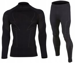 KOMPLET TERMOAKTYWNY BLUZA + SPODNIE NA MOTOR BRUBECK COOLER - L