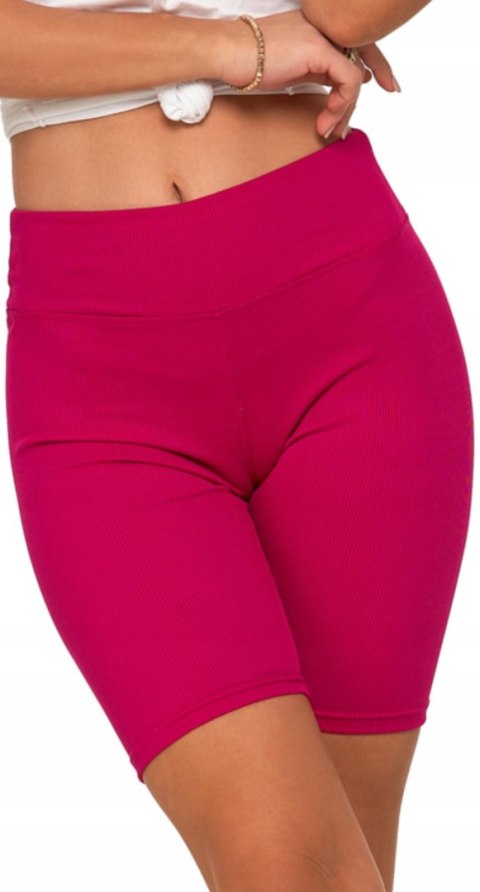 Kolarki damskie krótkie LEGGINSY szorty sportowe wysoki stan MORAJ - S/M Kolarki damskie krótkie LEGGINSY szorty sportowe wysoki stan MORAJ - S/M
