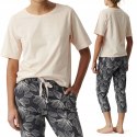 Piżama damska 3/4 100% BAWEŁNA wiosenna letnia ATLANTIC NLP-488 - XXL