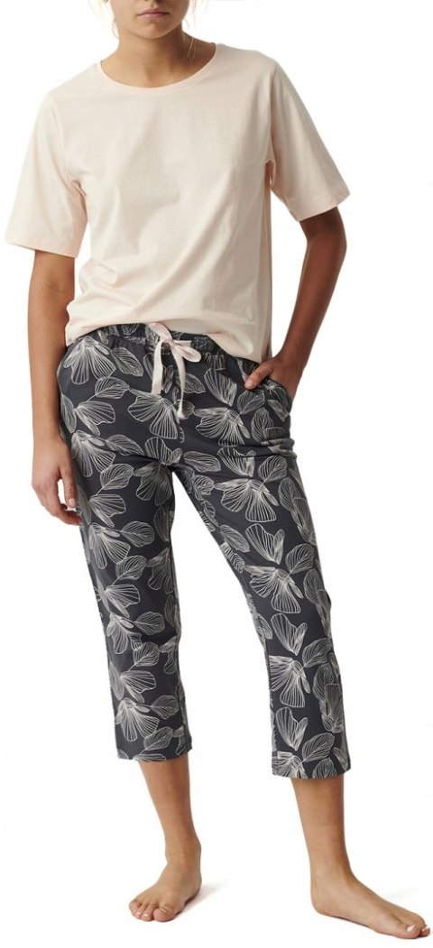 Piżama damska 3/4 100% BAWEŁNA wiosenna letnia ATLANTIC NLP-488 - XXL
