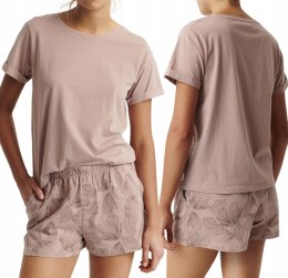 Piżama damska krótka 100% BAWEŁNA wiosenna letnia ATLANTIC NLP-489 - XL