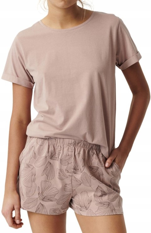 Piżama damska krótka 100% BAWEŁNA wiosenna letnia ATLANTIC NLP-489 - S