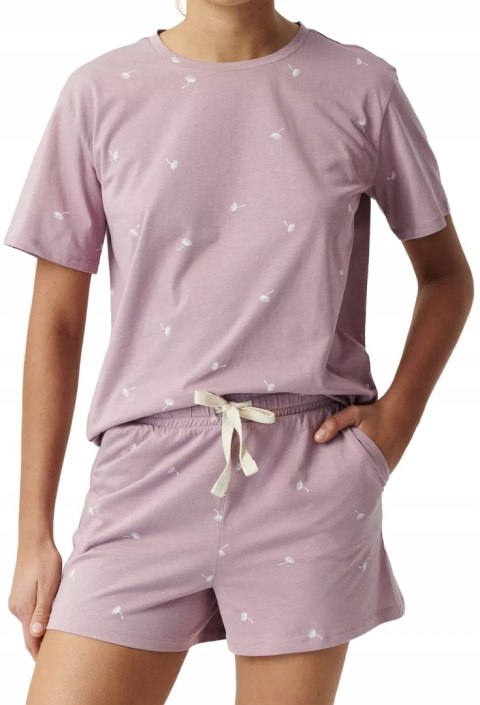 Piżama damska krótka 100% BAWEŁNA wiosenna letnia ATLANTIC NLP-491 - L