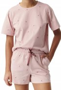 Piżama damska krótka 100% BAWEŁNA wiosenna letnia ATLANTIC NLP-491 - S