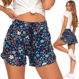 Spodenki damskie kolorowe krótkie wygodne SZORTY na lato MORAJ - 3XL