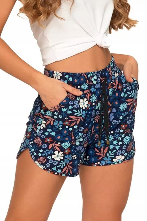 Spodenki damskie kolorowe krótkie wygodne SZORTY na lato MORAJ - L/XL