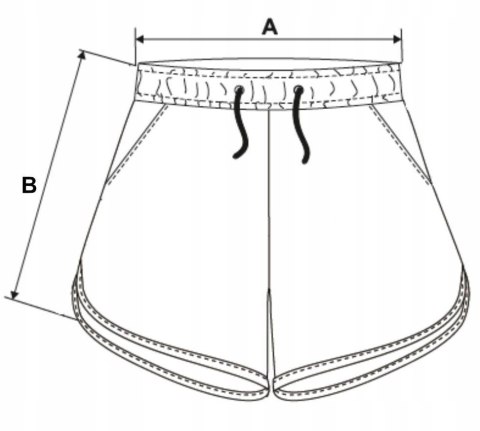 Spodenki damskie kolorowe krótkie wygodne SZORTY na lato MORAJ - L/XL