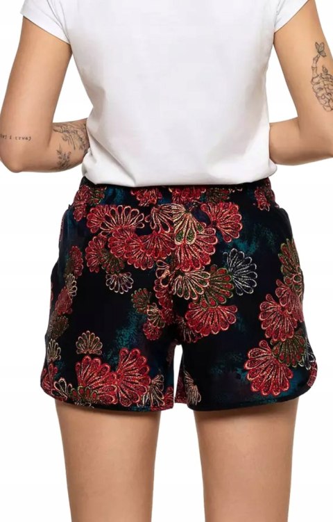 Spodenki damskie kolorowe krótkie wygodne SZORTY na lato MORAJ - L/XL Spodenki damskie kolorowe krótkie wygodne SZORTY na lato MORAJ - L/XL