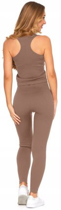 Top sportowy damski BOKSERKA TRENINGOWA SIŁOWNIA FITNESS MORAJ - L/XL