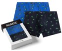 Bokserki męskie 2-PAK dopasowane szorty w żaby ATLANTIC 2MHH-006 - XL