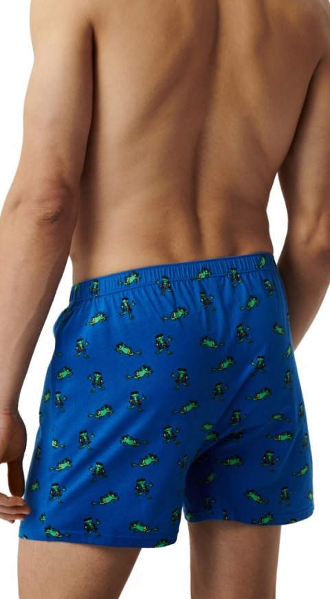Bokserki męskie 2 PARY 100% BAWEŁNA luźne szorty ATLANTIC 2MBH-006 - XXL Bokserki męskie 2 PARY 100% BAWEŁNA luźne szorty ATLANTIC 2MBH-006 - XXL
