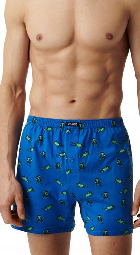 Bokserki męskie 2 PARY 100% BAWEŁNA luźne szorty ATLANTIC 2MBH-006 - XL Bokserki męskie 2 PARY 100% BAWEŁNA luźne szorty ATLANTIC 2MBH-006 - XL
