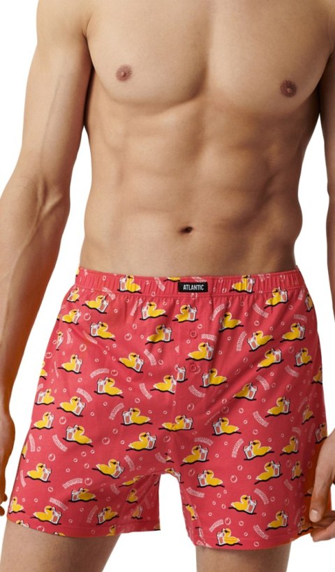 Bokserki męskie 2 PARY 100% BAWEŁNA luźne szorty ATLANTIC 2MBH-007 - XXL Bokserki męskie 2 PARY 100% BAWEŁNA luźne szorty ATLANTIC 2MBH-007 - XXL