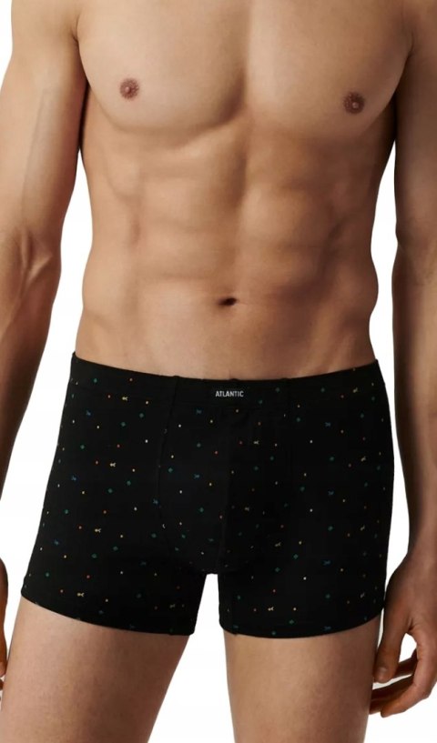 Bokserki męskie 3 PARY klasyczne BAWEŁNIANE szorty ATLANTIC 3MH-204 - XL Bokserki męskie 3 PARY klasyczne BAWEŁNIANE szorty ATLANTIC 3MH-204 - XL