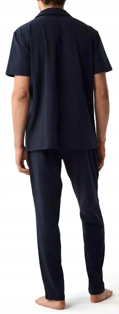 Elegancka BAWEŁNIANA piżama męska koszulowa góra ATLANTIC BNMP-002 - XXL Elegancka BAWEŁNIANA piżama męska koszulowa góra ATLANTIC BNMP-002 - XXL
