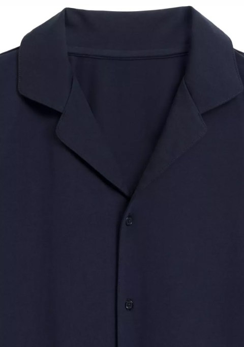 Elegancka BAWEŁNIANA piżama męska koszulowa góra ATLANTIC BNMP-002 - XXL Elegancka BAWEŁNIANA piżama męska koszulowa góra ATLANTIC BNMP-002 - XXL