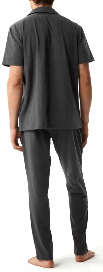 Elegancka BAWEŁNIANA piżama męska koszulowa góra ATLANTIC BNMP-002 - XL Elegancka BAWEŁNIANA piżama męska koszulowa góra ATLANTIC BNMP-002 - XL