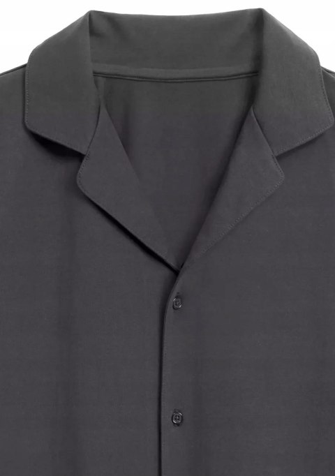 Elegancka BAWEŁNIANA piżama męska koszulowa góra ATLANTIC BNMP-002 - L Elegancka BAWEŁNIANA piżama męska koszulowa góra ATLANTIC BNMP-002 - L