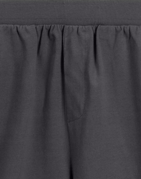 Elegancka BAWEŁNIANA piżama męska krótka z koszulą ATLANTIC BNMP-003 - M