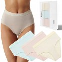 Figi damskie 3 PARY majtki MAXI SPORT bawełniane ATLANTIC 3CLP-009 - M