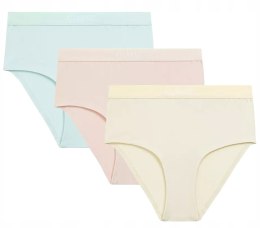 Figi damskie 3 PARY majtki MAXI SPORT bawełniane ATLANTIC 3CLP-009 - S