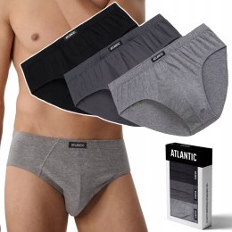 Klasyczne slipy 100% bawełna majtki ATLANTIC 3BMP-006 - XXL
