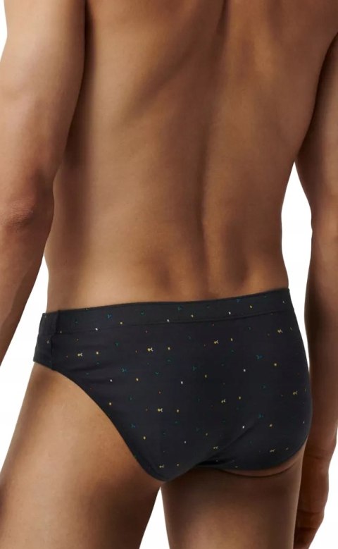 Slipy męskie 3 PARY sportowe 100% BAWEŁNA ATLANTIC 3MP-186 - L