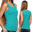 Top damski podkoszulka na RAMIĄCZKACH bokserka 100% BAWEŁNA MORAJ - 3XL