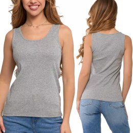 Top damski podkoszulka na RAMIĄCZKACH bokserka 100% BAWEŁNA MORAJ - 3XL