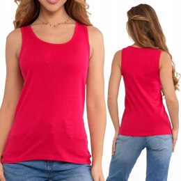 Top damski podkoszulka na RAMIĄCZKACH bokserka 100% BAWEŁNA MORAJ - 4XL