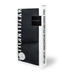 Bokserki męskie 3-PAK dopasowane szorty ATLANTIC 3MH-011 granat - XXL