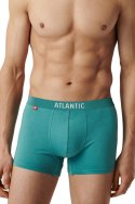 Bokserki męskie 3 PARY sportowe BAWEŁNIANE szorty ATLANTIC 3MH-011 - L