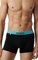 Bokserki męskie 5 PAR sportowe BAWEŁNIANE szorty ATLANTIC 5SMH-004 - L