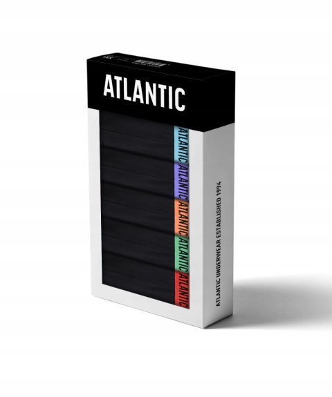 Bokserki męskie 5 PAR sportowe BAWEŁNIANE szorty ATLANTIC 5SMH-004 - L