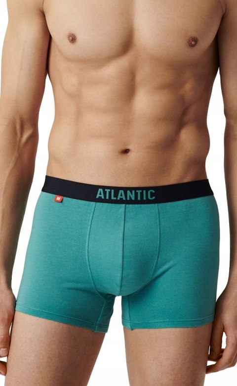 Bokserki męskie 5 PAR sportowe BAWEŁNIANE szorty ATLANTIC 5SMH-004 - XL