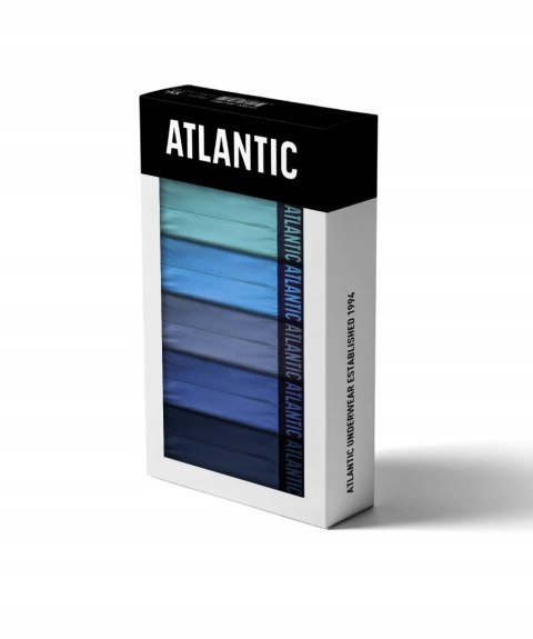 Bokserki męskie 5 PAR sportowe BAWEŁNIANE szorty ATLANTIC 5SMH-004 - XL