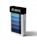 Bokserki męskie 5 PAR sportowe BAWEŁNIANE szorty ATLANTIC 5SMH-004 - M