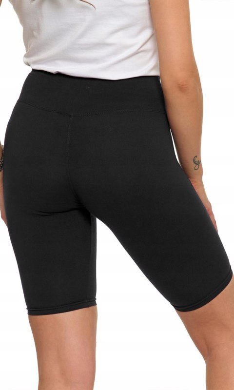Kolarki damskie krótkie LEGGINSY sportowe szorty wysoki stan MORAJ - L/XL Kolarki damskie krótkie LEGGINSY sportowe szorty wysoki stan MORAJ - L/XL