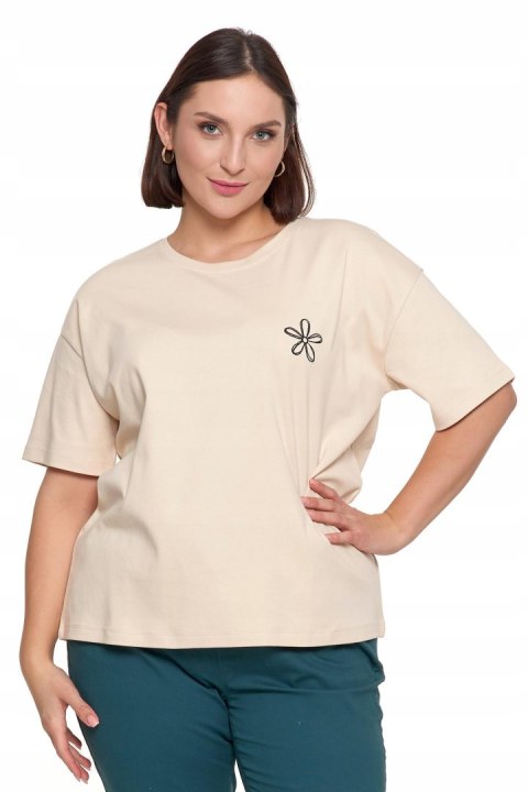 Koszulka damska T-SHIRT OVERSIZE 100% BAWEŁNA luźny MORAJ - XL Koszulka damska T-SHIRT OVERSIZE 100% BAWEŁNA luźny MORAJ - XL