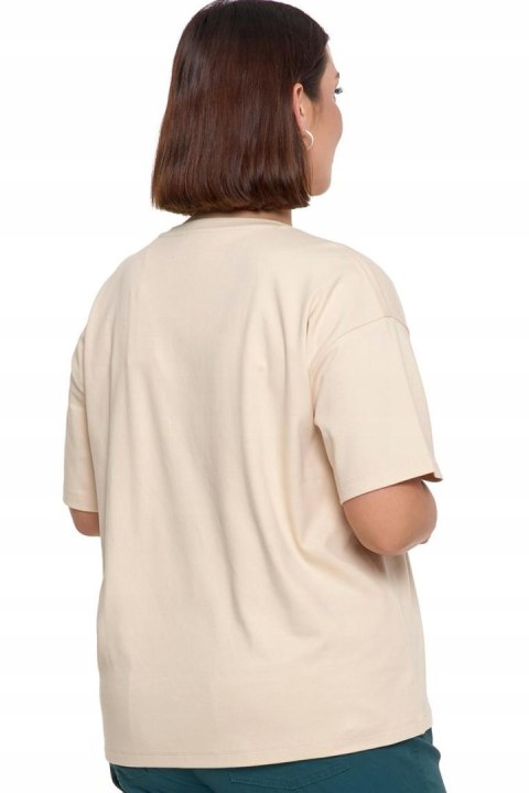 Koszulka damska T-SHIRT OVERSIZE 100% BAWEŁNA luźny MORAJ - XL Koszulka damska T-SHIRT OVERSIZE 100% BAWEŁNA luźny MORAJ - XL