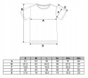 Koszulka damska T-SHIRT OVERSIZE 100% BAWEŁNA luźny MORAJ - XL
