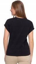 Koszulka damska luźny T-SHIRT 100% BAWEŁNA MORAJ - L