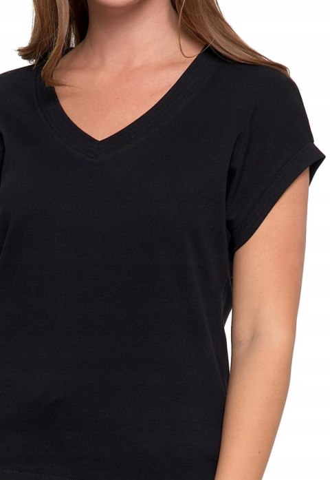 Koszulka damska luźny T-SHIRT 100% BAWEŁNA MORAJ - L Koszulka damska luźny T-SHIRT 100% BAWEŁNA MORAJ - L